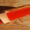 étui à couteau pour couteau décathlon, cuir végétal, l'âge du cuir, maroquinerie artisanale, dordogne, france
