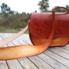 sac à main bandoulière médiéval, cuir végétal, l'âge du cuir, maroquinerie artisanale, dordogne, france