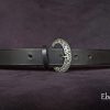 ceinture viking haut moyen-âge, cuir à tannage végétal, l'âge du cuir, maroquinerie artisanale, Dordogne, France
