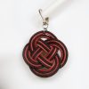 boucle d oreille nœud ronde rouge noir, tannage végétal, l'âge du cuir, maroquinerie artisanale éthique et responsable, dordogne, france