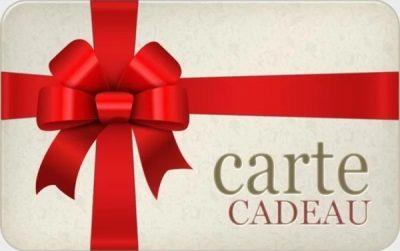 Carte cadeau de 50 €