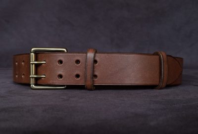 Ceinture double ardillon Gemar