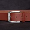 ceinture homme Braxus 40O irish, tannage végétal, l'âge du cuir, maroquinerie artisanale éthique et responsable, Dordogne, France