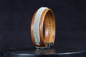 bracelet, l'âge du cuir, maroquinerie artisanale éthique et responsable, dordogne, france