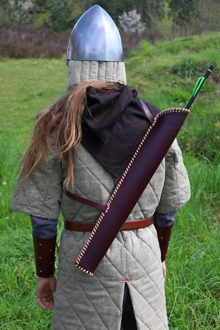 canons carquois, tannage végétal, l'Âge du Cuir, maroquinerie artisanale éthique et responsable, Dordogne, France