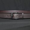 ceinture noire tenebro, ébène, tannage végétal, l'Âge du Cuir, maroquinerie artisanale éthique et responsable, Dordogne, France